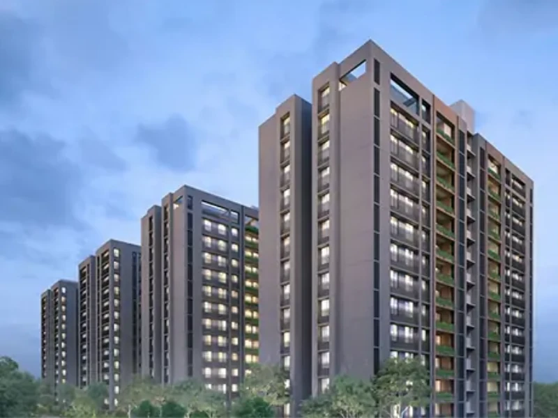 Spectra residential project with 600 parking spaces completed by i-CUBE using smart car parking solutions in India