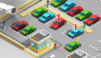 Smart parking management system with access control, billing and automated day-to-day parking operations.