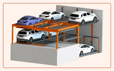Puzzle Parking System Puzzle parking system — a high-density automatic car parking system with independent retrieval