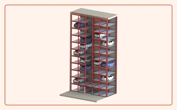 Tower Parking System Tower parking system — a fully automatic automated multilevel parking system